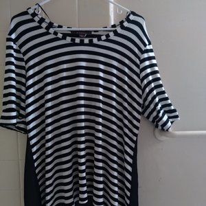 Size XL Striped Blouse By Fever